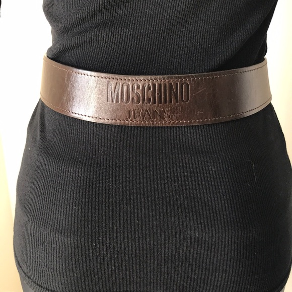 Moschino belts accessories brown size large 80 main image 5